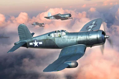 1/48 Hobby Boss F4U-1A/2 Corsair Plastic Model Kit