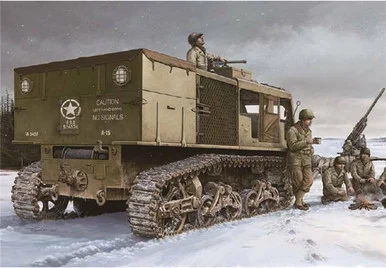1/35 Hobby Boss M4 HIGH SPEED TRACTOR3-in/90mm