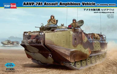1/35 Hobby Boss AAVP-7A1 Assault Amphibious Vehicle (with Mounting Bosses) - HY82413