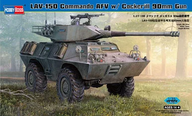1/35 Hobby Boss LAV-150 Commando AFV with Cockerill 90mm Gun - HY82422