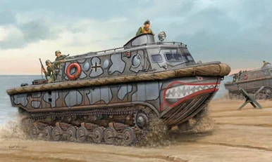 1/35 Hobby Boss German Land-Wasser-Schlepper Mid-Production - HY82433
