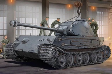 1/35 Hobby Boss German VK4502 (P) Hintern - HY82445