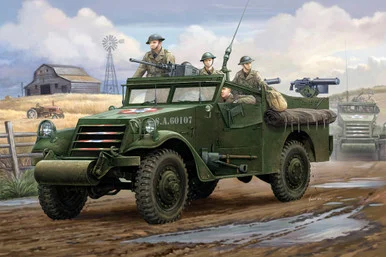 1/35 Hobby Boss M3A1 White Scout Car Early Production