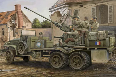 1/35 Hobby Boss GMC Bofors 40mm Gun - HY82459