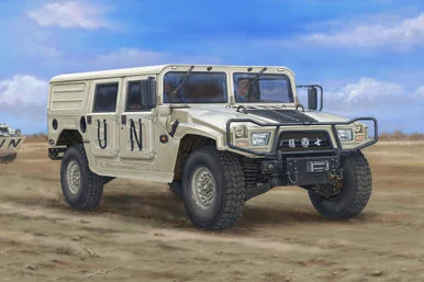 1/35 Hobby Boss Dong Feng Meng Shi 1.5 ton Military Light Utility Vehicle Hardtop Version A - HY82468