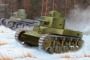 1/35 Hobby Boss T-24 Medium Tank - HY82493