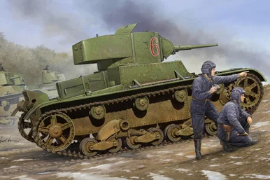 1/35 Hobby Boss Soviet T-26 Light Infantry Tank Mod. 1933 - HY82495