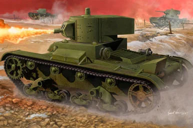 1/35 Hobby Boss Soviet OT-130 Flame Thrower Tank - HY82498