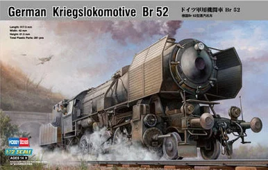 1/72 Hobby Boss German Kriegslokomotive BR-52