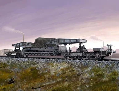 1/72 Hobby Boss Rail Transporter Karl-Geraet - HY82906