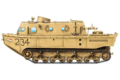 1/72 Hobby Boss German Land-Wasser-Schlepper (LWS) Amphibious Tractor Early - HY82918