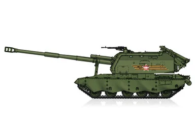 1/72 Hobby Boss 2S19-M2 Self-propelled Howitzer