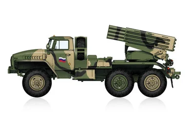 1/72 HobbyBoss Russian BM-21 Grad Late Version