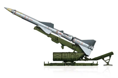 1/72 Hobby Boss Sam-2 Missile with Launcher Cabin