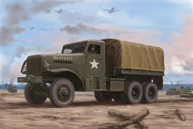 1/35 Hobby Boss US White 666 Cargo Hard Top - HY83801