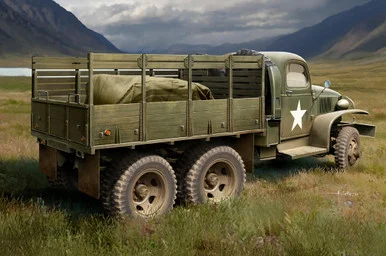 1/35 Hobby Boss CCKW-352 Wood Cargo Truck