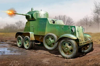 1/35 Hobby Boss Soviet BA-3 Armor Car - HY83838