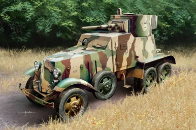 1/35 Hobby Boss Soviet BA-6 Armor Car - HY83839