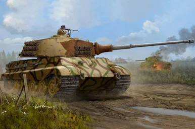 1/35 Hobby Boss PzKpfwVI SdKfz182 Tiger II Henschel July-1945 Production