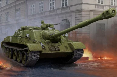 1/35 Hobby Boss Soviet SU-122-54 Tank Destroyer - HY84543