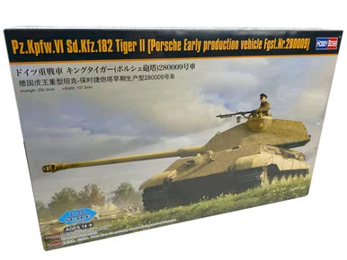 1/35 Hobby Boss Pz.Kpfw.VI Sd.Kfz.182 Tiger II (Porsche Early production vehicle Fgst.Nr.280009)