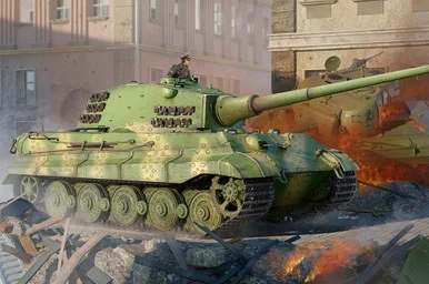 1/35 Hobby Boss Pz.Kpfw.VI Sd.Kfz.182 Tiger Tank II (Henschel 105mm)