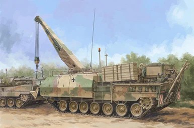 1/35 Hobby Boss Bergepanzer BPz3A1 Buffalo ARV