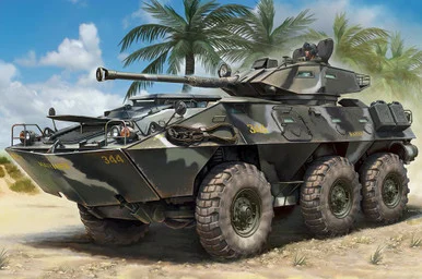 1/35 Hobbyboss LAV300 90mm Cockerill Gun - Hobby Boss