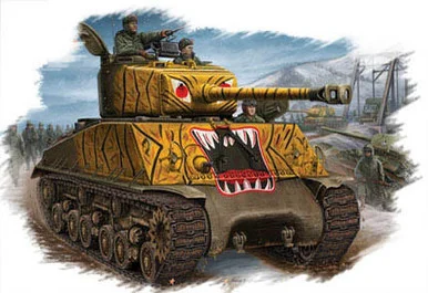1/48 Hobby Boss M4A3E8 TANK