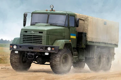 1/35 Hobby Boss Ukraine KrAZ-6322 Cargo Truck - HY85512