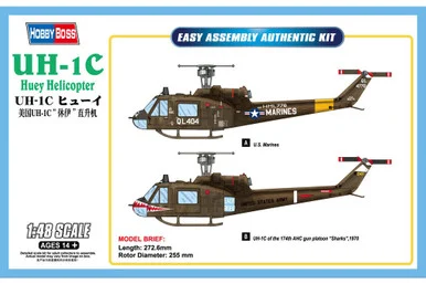 1/48 Hobby Boss UH-1C Huey