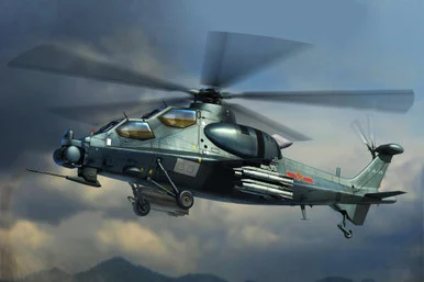 1/72 Hobby Boss Z-10 Attack Helicopter - HY87253
