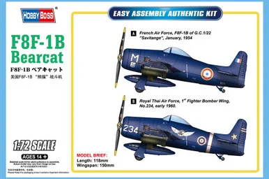 1/72 Hobbyboss F8F-1B Bearcat