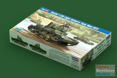 HBS82494 1:35 Hobby Boss Soviet T-26 Light Infantry Tank Mod 1931
