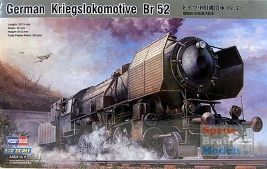 HBS82901 1:72 Hobby Boss German Kriegslokomotive Br 52 #82901