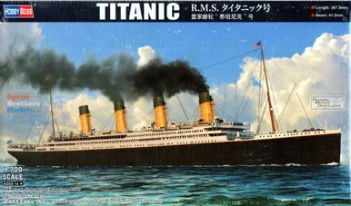 HBS83420 1:700 Hobby Boss RMS Titantic