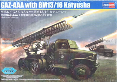 HBS84572 1:35 Hobby Boss GAZ-AAA with BM13/16 Katyusha