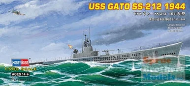HBS87013 1:700 Hobby Boss USS Gato SS-212 1944 #87013