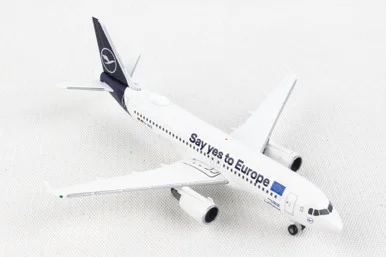 HERPA LUFTHANSA A320 1/500 SAY YES TO EUROPE (**) NEW LIVERY - HERPA 1:500