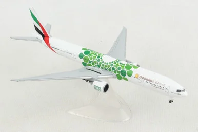 HERPA EMIRATES 777-300ER 1/500 EXPO 2020 SUSTAINABILITY