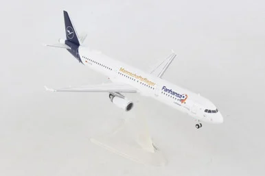 HERPA LUFTHANSA A321 1/200 MANNSCHAFSFLIEGER (**) - HERPA 1:200