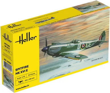 Heller 80282 Spitfire Mk XVIe 1/72 Scale Model Kit