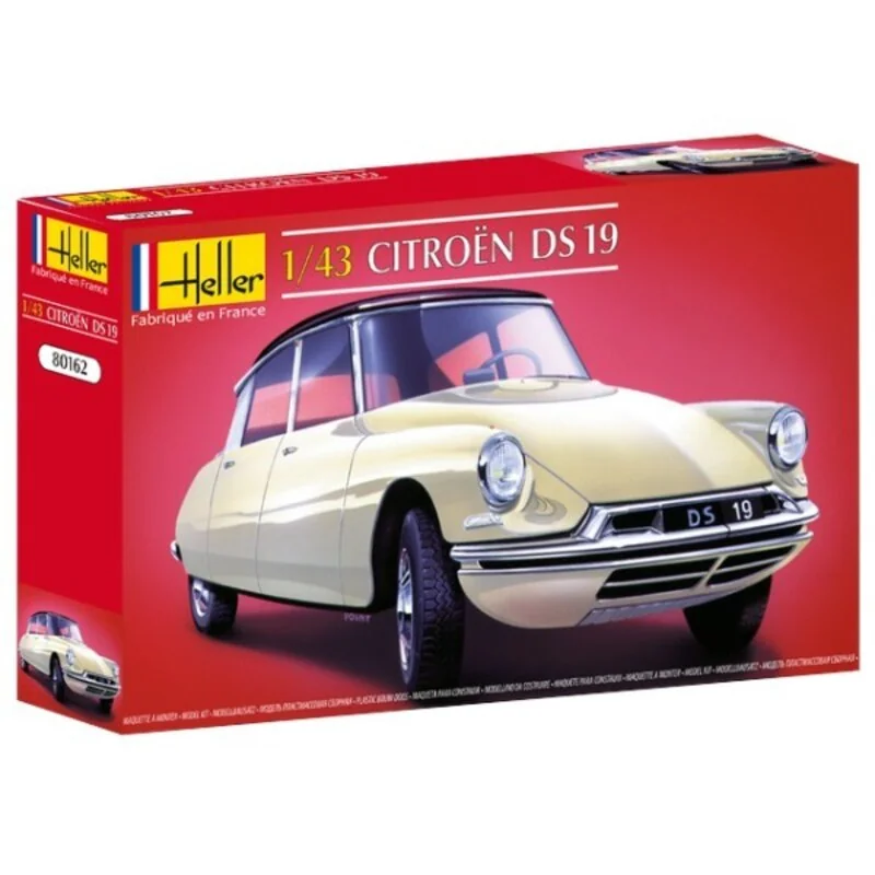 Ds 19 Citroën 1:43 Model kit - Heller
