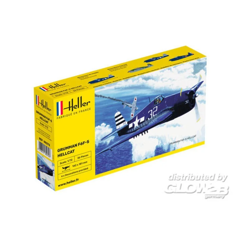 grumman hellcat Model kit - Heller