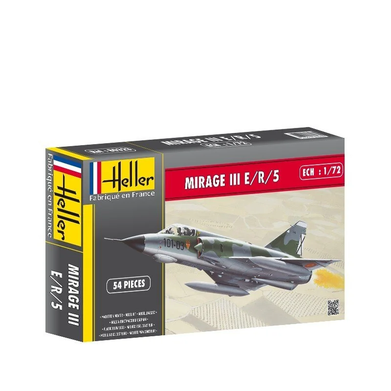 AMD Dassault Mirage IIIE/R/5/BA Model kit - Heller
