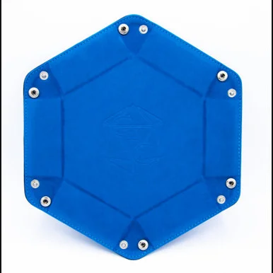 Critical Hit Collectibles Blue Hexagon Dice Tray - Critical Hits
