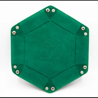 Critical Hit Collectibles Teal Hexagon Dice Tray - Critical Hits