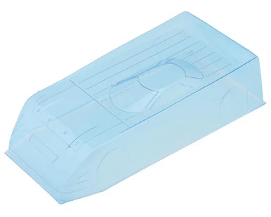HackFab HFB20201 Losi Micro-B 1/18 Outlaw Wedge Late Model Body, Clear
