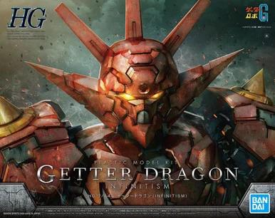 Bandai 5060430 Getter Dragon Infinitism HG 1/144 Scale Model Kit