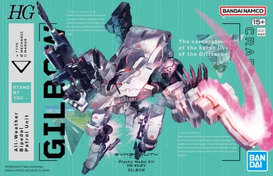 Bandai 5065441 Synduality Gilbow All Weather Bipedal Patrol Unit HG Model Kit